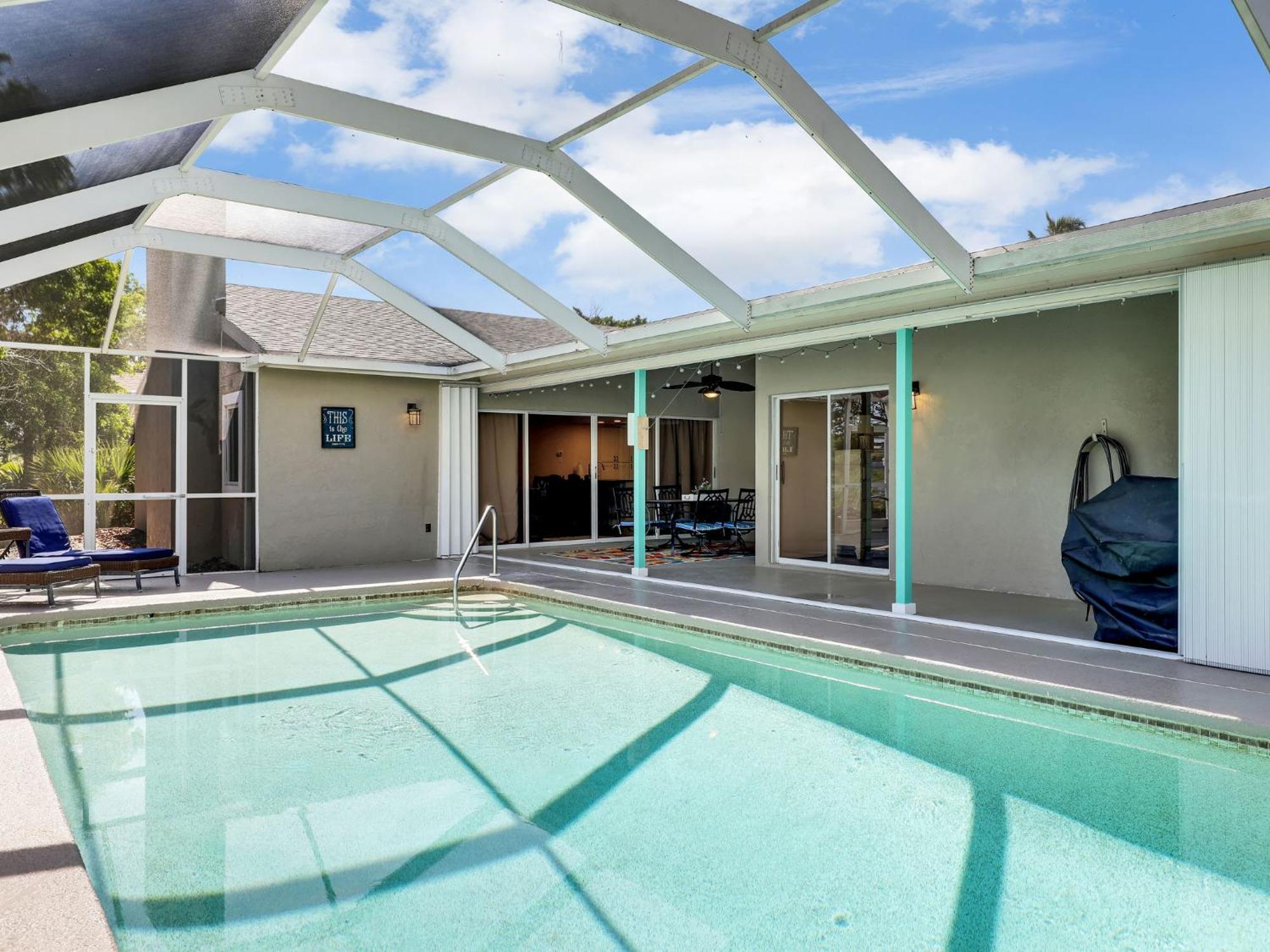 5 Beds 3 Bdr 2 Bath Heated Pool, Grill, Patio Villa Marco Island Eksteriør billede